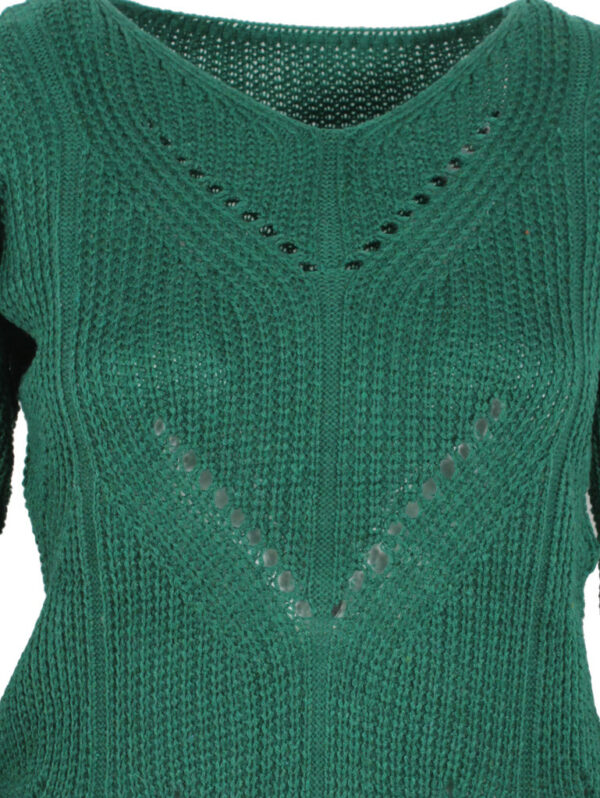 Дамски пуловер Жоси 9 зелено