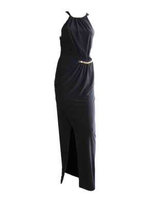 Дамска дълга рокля "Вегас" черно