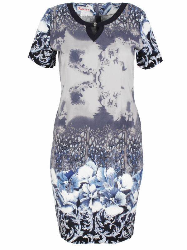 Дамска рокля лилиум 2011 синьо