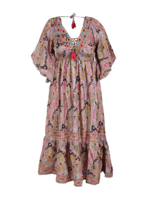 Дамска рокля коприна Дилайла 2