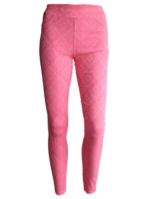 Клин-панталон жакард розово