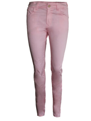 Дамски прав панталон розово 30-38