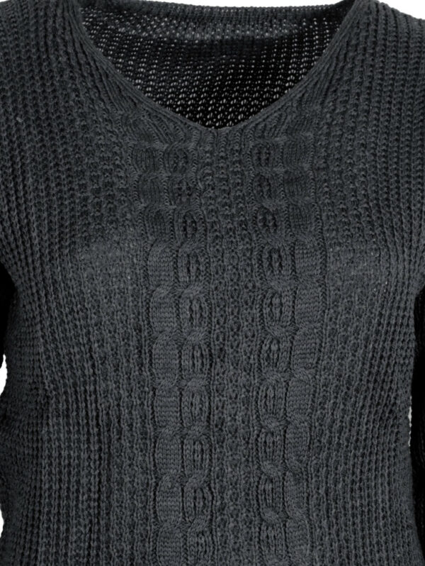 Дамски пуловер Жоси 7 графит