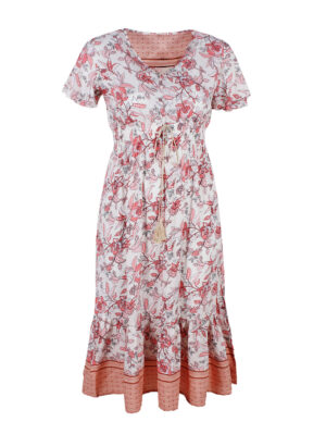 Дамска рокля памук Маринела 2