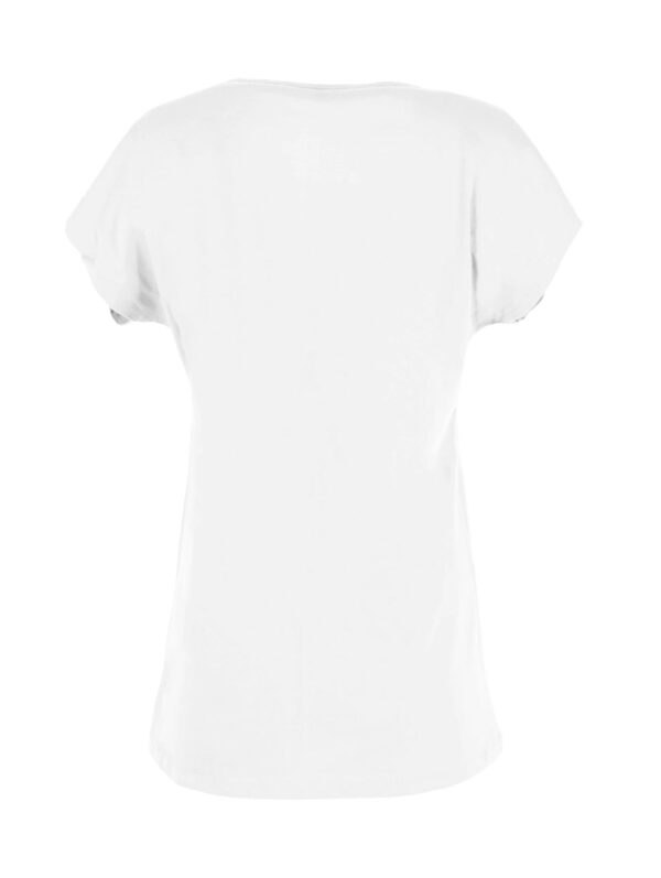 Дамска памучна тениска Катина Ху2 бяло
