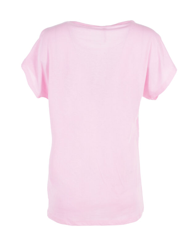 Дамска памучна тениска Катина розова DAR