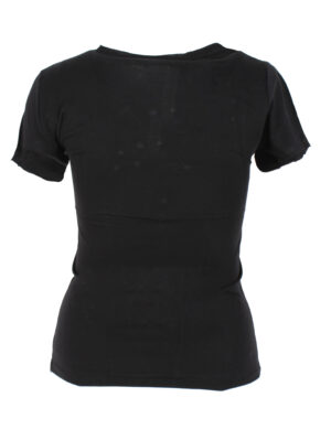 Дамска блуза памучно трико POWER черно